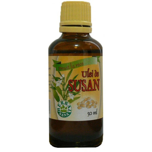 Ulei de Susan presat la rece, uz intern, 50ml, Herbal Sana