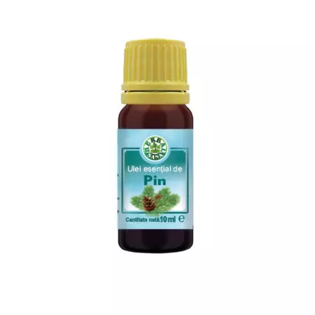 Ulei esential de pin 100% pur, uz extern, 10 ml, Herbal Sana