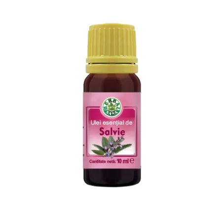 Ulei esential de salvie 100% pur, uz extern, 10 ml, Herbal Sana