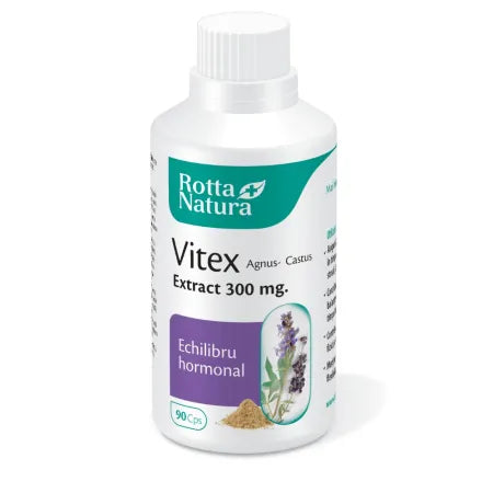 Vitex Agnus-Castus Extract 300mg, 90 capsule, Rotta Natura