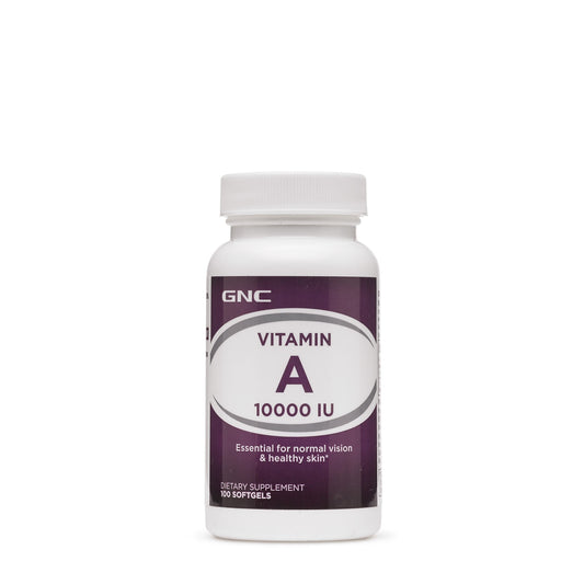 GNC Vitamin A 10000 IU, Vitamina A 10.000 UI, 100 cps
