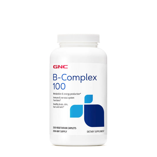 GNC B-Complex 100, Complex de Vitamine B, 250 tb