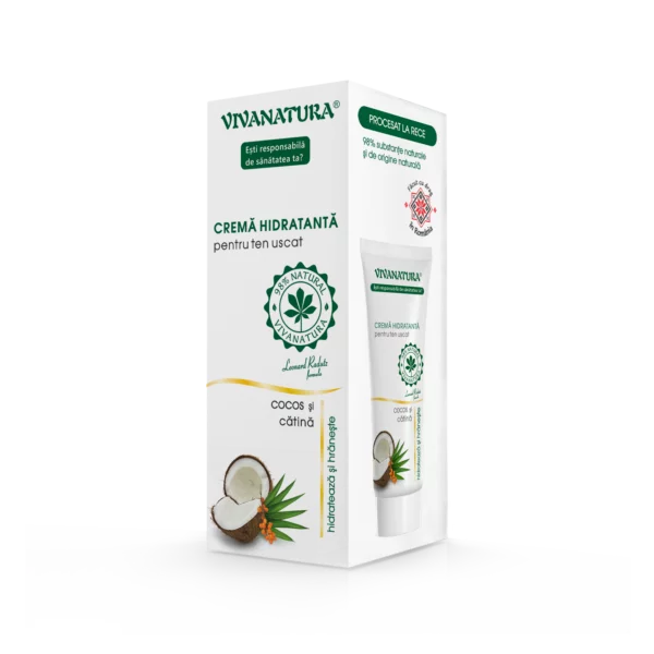 Crema de fata hidratanta pentru ten uscat 75ml – Leonard Radutz Formula – VivaNatura
