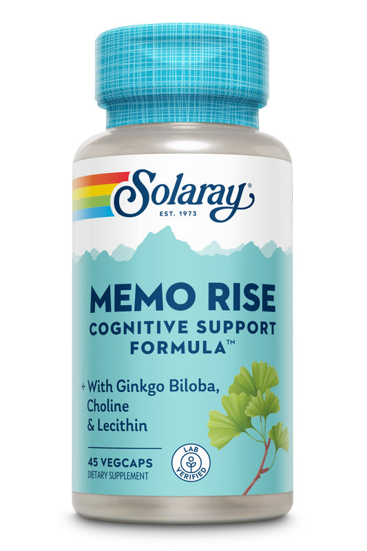 Memo Rise – Solaray – 45 capsule vegetale