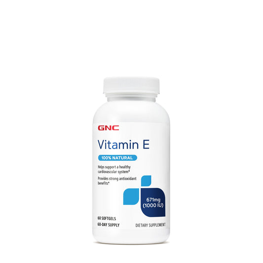 GNC Vitamina E Naturala 1000 UI, 60 cps