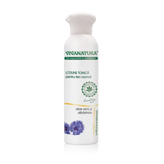 Lotiune tonica cu aloe vera și albăstrele pentru ten normal 150ml– Leonard Radutz Formula – VivaNatura