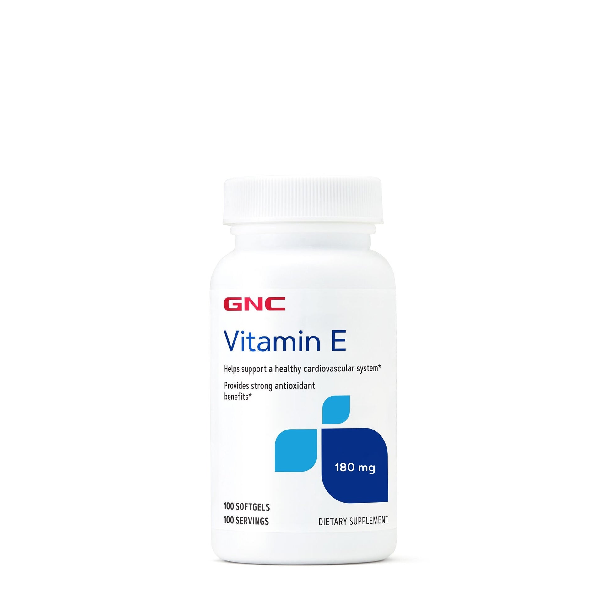 GNC Vitamina E 180 mg, 100 Cps