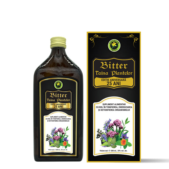 Bitter Taina Plantelor Ediție Aniversară 25 ani Negru 500ml