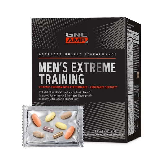 GNC AMP Men's Extreme Training, Program Vitapak® Pentru Performanta si Anduranta, 30 Pachete
