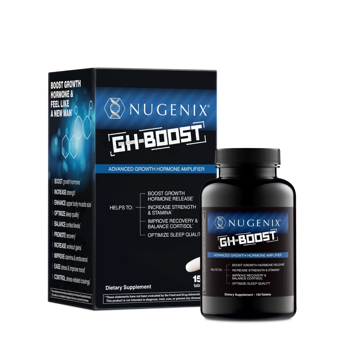 Nugenix® GH Boost, Formula Avansata de Amplificare Hormonului de Crestere, 150 tb