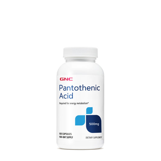 GNC Pantothenic Acid 500 mg, Acid Pantotenic, 100 cps