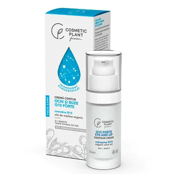 Crema contur ochi si buze Q10 Forte, 30ml, Cosmetic Plant