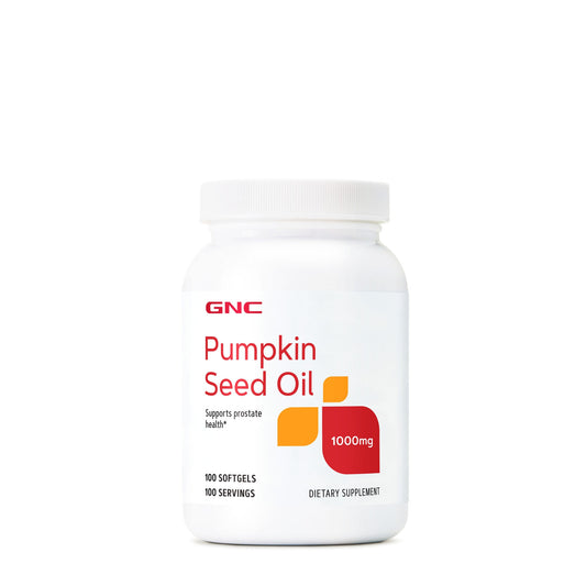 GNC Pumpkin Seed Oil 1000 mg, Ulei din Seminte de Dovleac, 100 cps