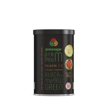 Green Sugar Premium 1:2 pulbere, 500g, Laboratoarele Remedia