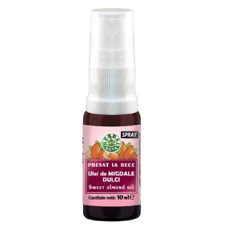 Ulei de migdale dulci spray, uz intern și extern, 10 ml, Herbal Sana