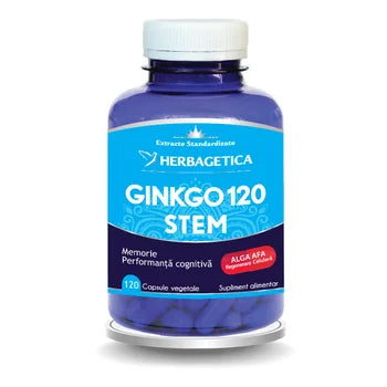 Ginkgo 120 Stem, 120 capsule, Herbagetica