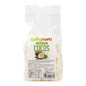 Fulgi de cocos, 100g, Springmarkt