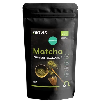 Matcha Pulbere ecologica, 60g, Niavis
