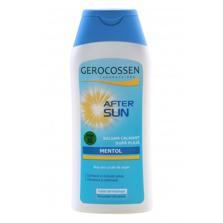 Balsam calmant dupa plaja Mentol Gerocossen Sun 200 ml
