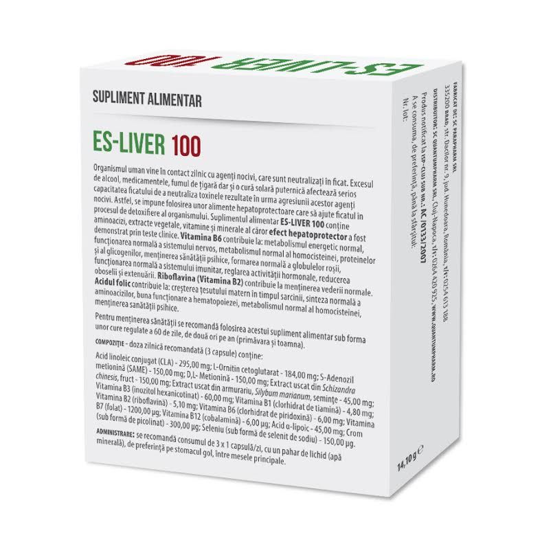 Es-Liver 100-pachet promotional 1+1