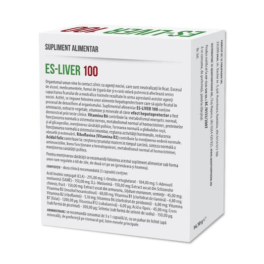 Es-Liver 100-pachet promotional 1+1