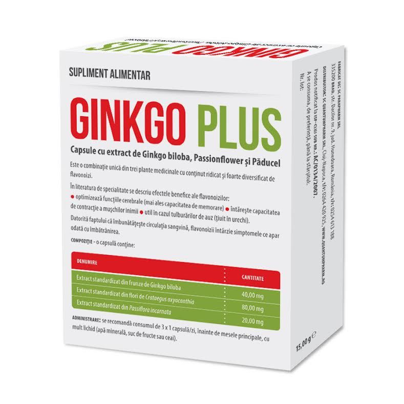 Ginkgo Plus-pachet promotional 1+1