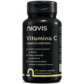 Complex natural de Vitamina C, 60 capsule, Niavis