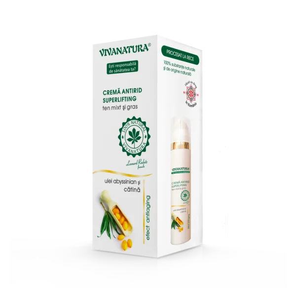Cremă Antirid Superlifting ten mixt și gras, 45 ml – Leonard Radutz Formula – VivaNatura