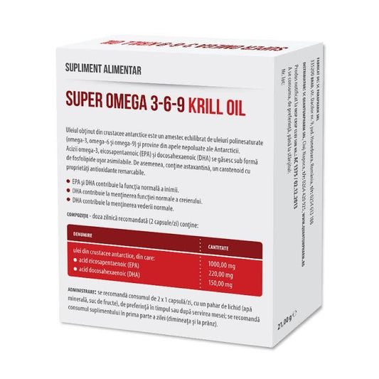 Super Omega 3-6-9 Krill Oil