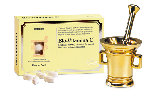 Vitamina C concentrată sub formă de ascorbat de calciu- Calitate farmaceutică