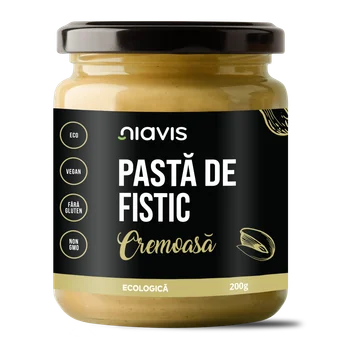 Pasta de fistic cremoasa, 200g, Niavis