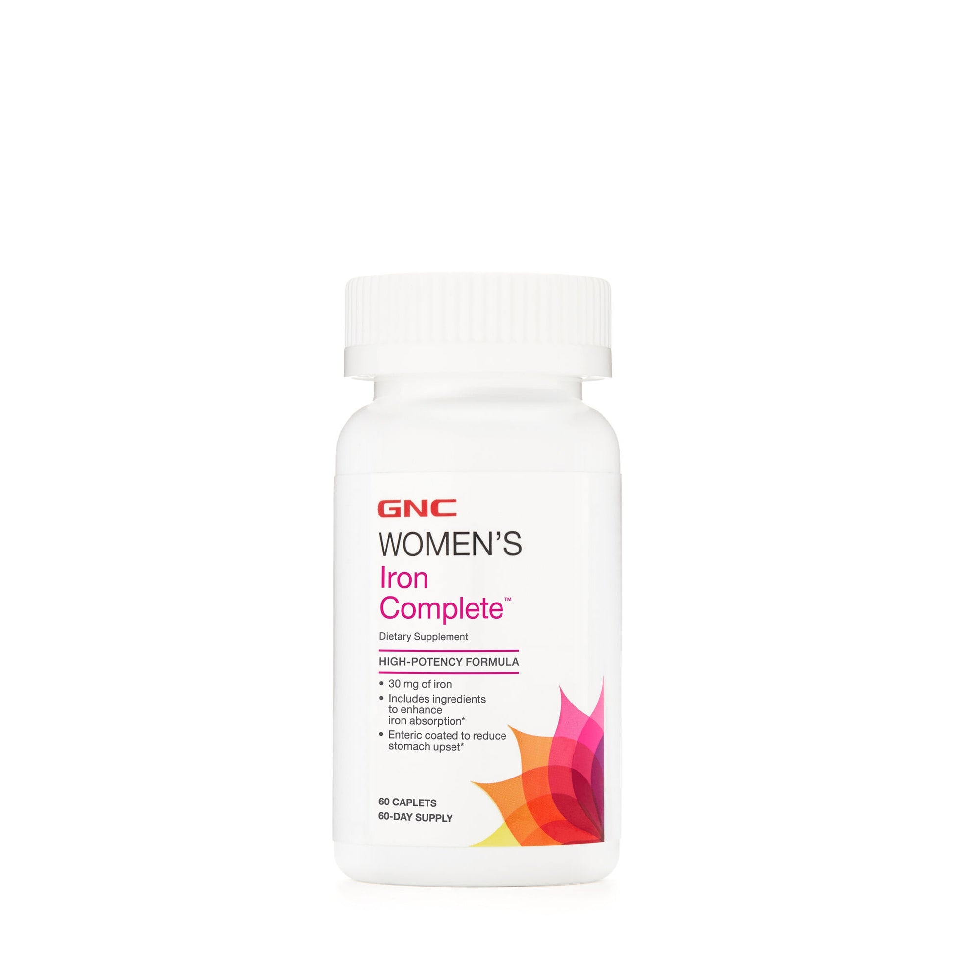 GNC Women’s Iron Complete™, Formula cu Fier Pentru Femei, 60 tb
