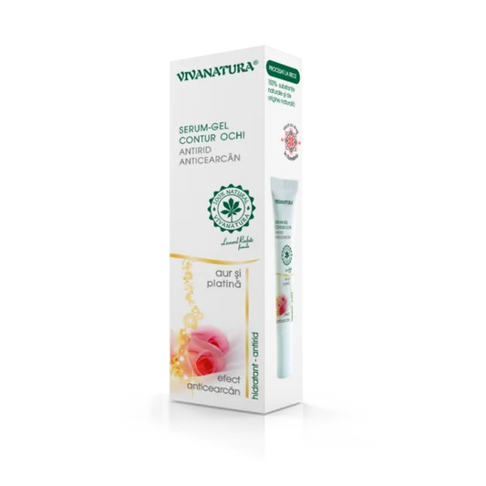 Serum-Gel Contur Ochi Antirid Anticearcăn 15 ml – Leonard Radutz Formula – VivaNatura