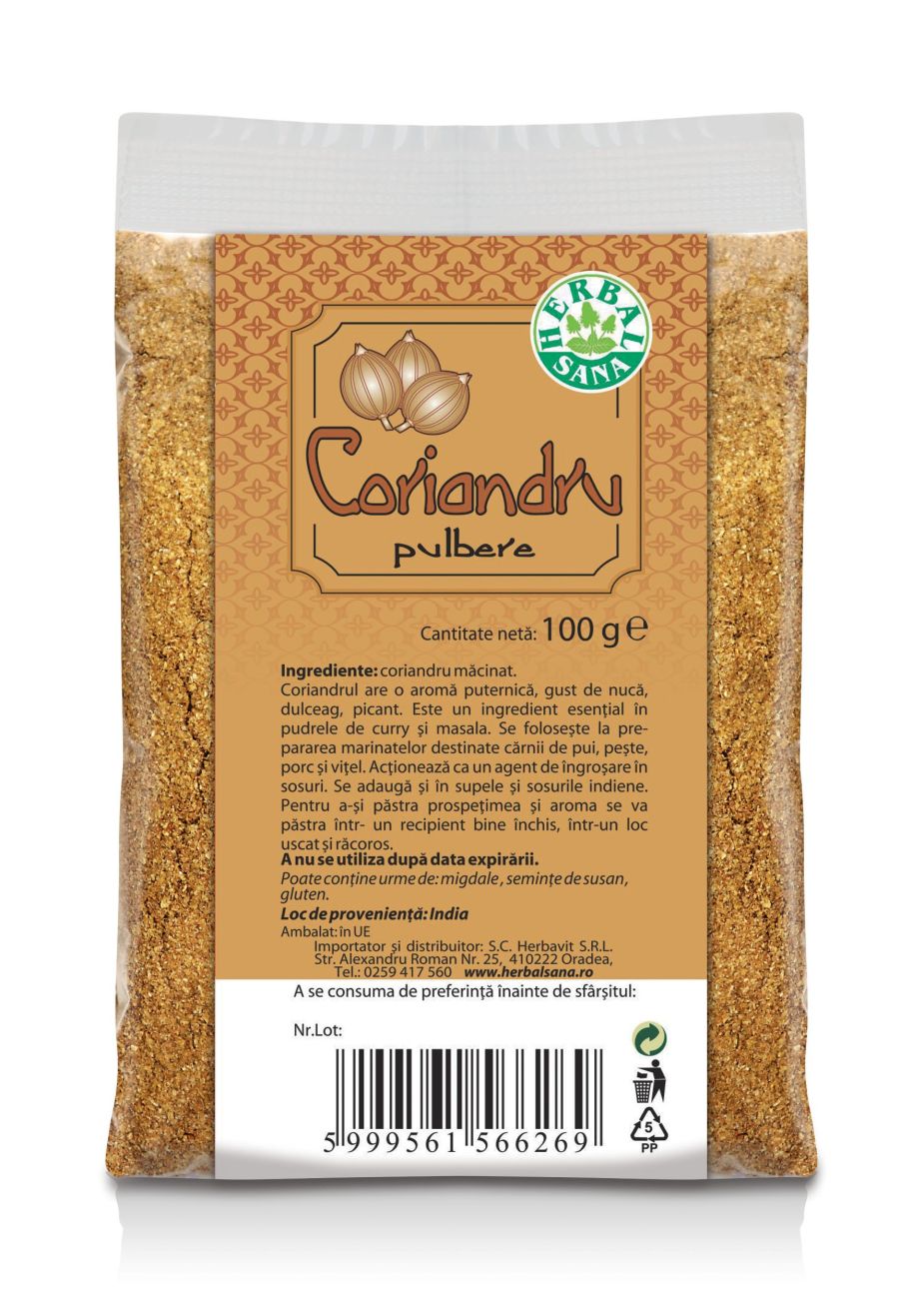 CORIANDRU PULBERE – 100G