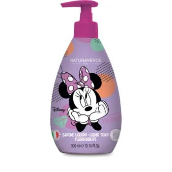 Sapun lichid cu capsuni Minnie, 300ml, Naturaverde