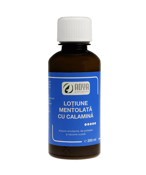 Loțiune mentolată cu calamină, 200ml