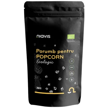 Porumb ecologic pentru popcorn, 250g, Niavis