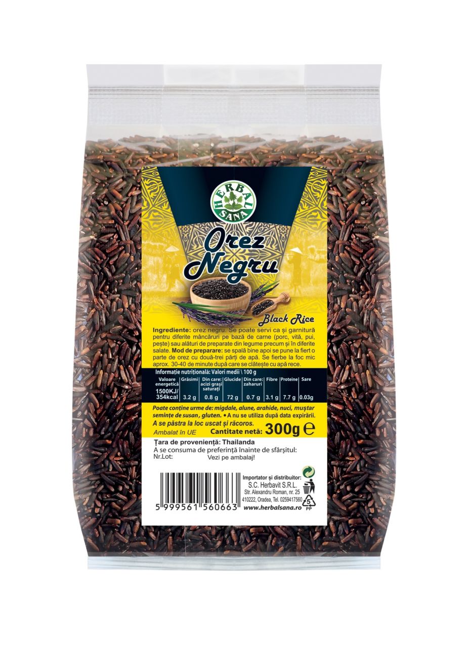 OREZ NEGRU – 300G
