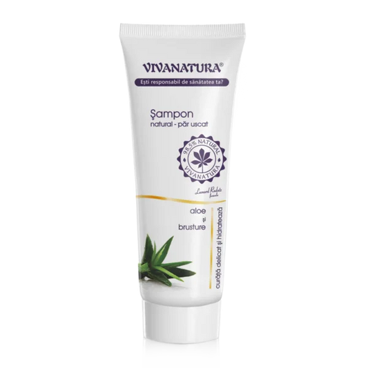 Șampon cu aloe si brusture pentru păr uscat 250 ml – Leonard Radutz Formula – VivaNatura