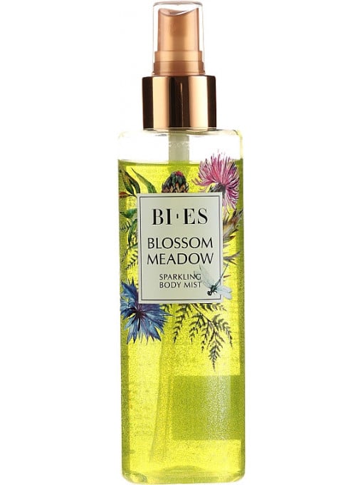 Spray de corp cu sclipici Blossom Meadow BI-ES, 200 ml