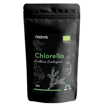 Chlorella Pulbere ecologica, 125g, Niavis