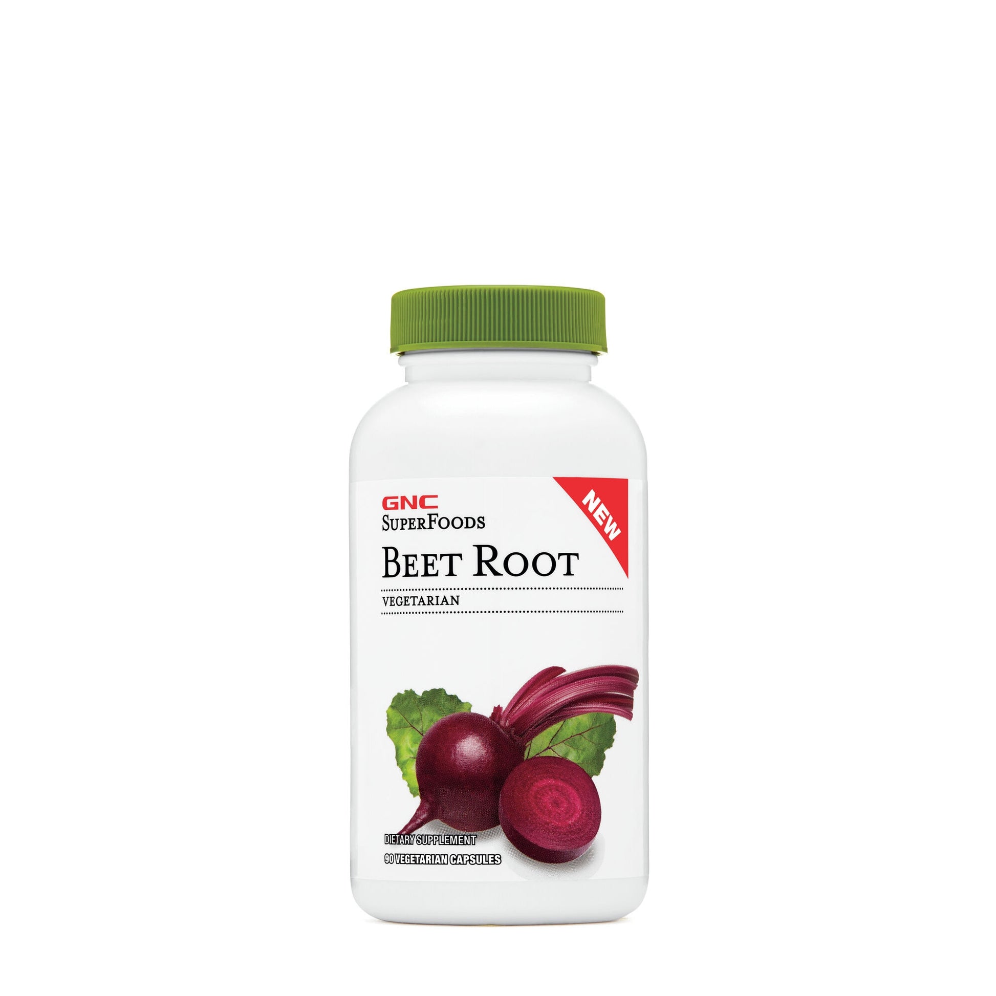 GNC SuperFoods Beet Root, Radacina de Sfecla Rosie, 90 cps
