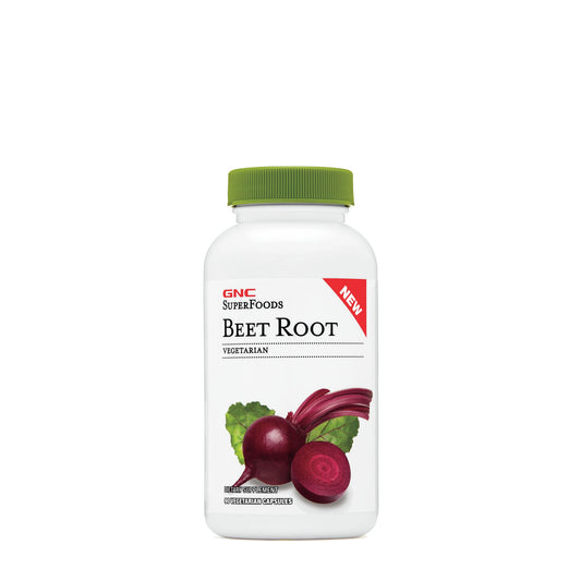 GNC SuperFoods Beet Root, Radacina de Sfecla Rosie, 90 cps
