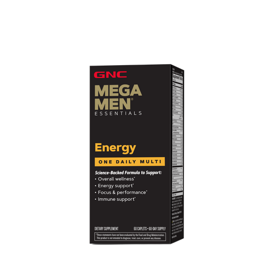 GNC Mega Men® One Daily Multi Energy, Complex de Multivitamine pentru Barbati, 60 tb