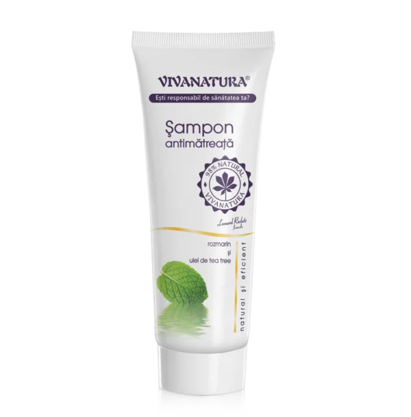 Șampon Antimătreață cu Rozmarin si Tea-Tree 250 ml – Leonard Radutz Formula – VivaNatura