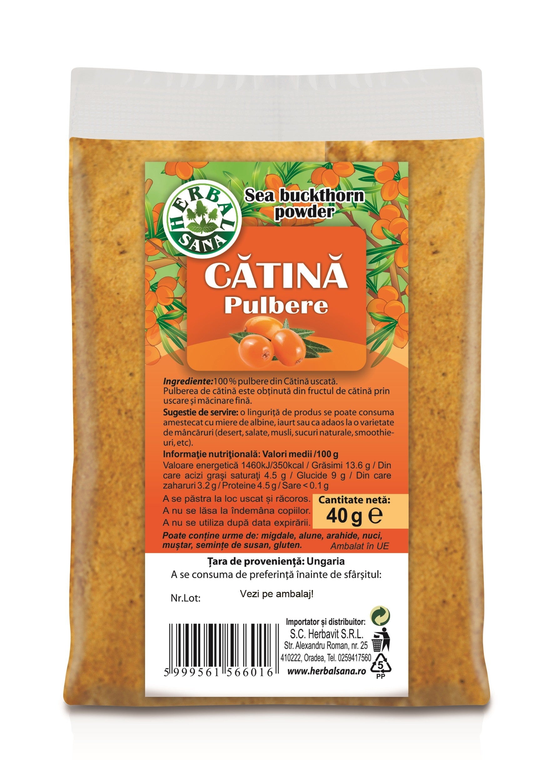 PULBERE DE CĂTINĂ