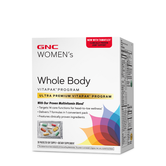 GNC Women’s – Whole Body Vitapak® Program, Complex de Multivitamine Pentru femei, Pentru Intregul Organism, 30 Pachetele