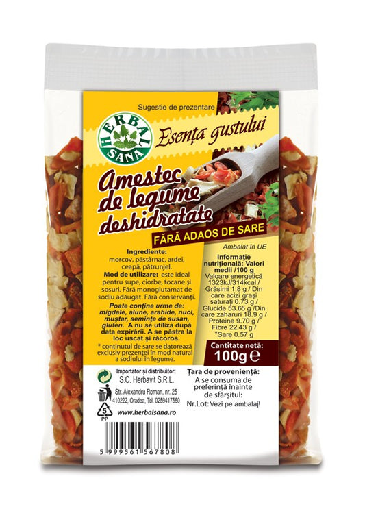 AMESTEC DE LEGUME DESHIDRATATE