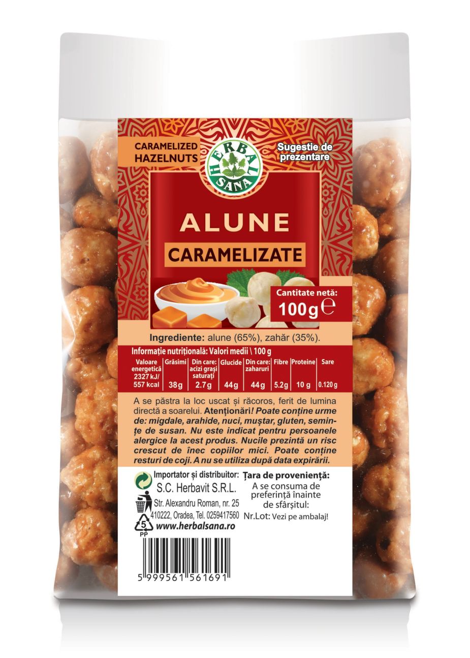 ALUNE CARAMELIZATE – 100G