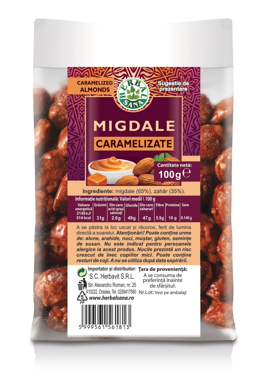 MIGDALE CARAMELIZATE – 100G